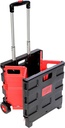 Foldable box with wheels/صندوق قابل للطي بعجلات