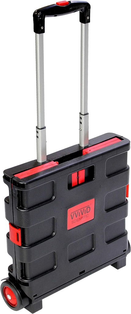 Foldable box with wheels/صندوق قابل للطي بعجلات
