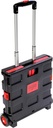 Foldable box with wheels/صندوق قابل للطي بعجلات