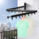 Folding Rack Wall Mounted/ علاقة الملابس قابلة للطي