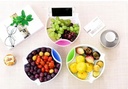 Fruit serving basket with stand/سلة تقديم الفاكهة مع ستاند