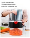 4 in 1 Vegetables spiralizer / مفرمة تشكيل الخضار