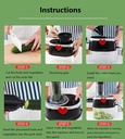 4 in 1 Vegetables spiralizer / مفرمة تشكيل الخضار