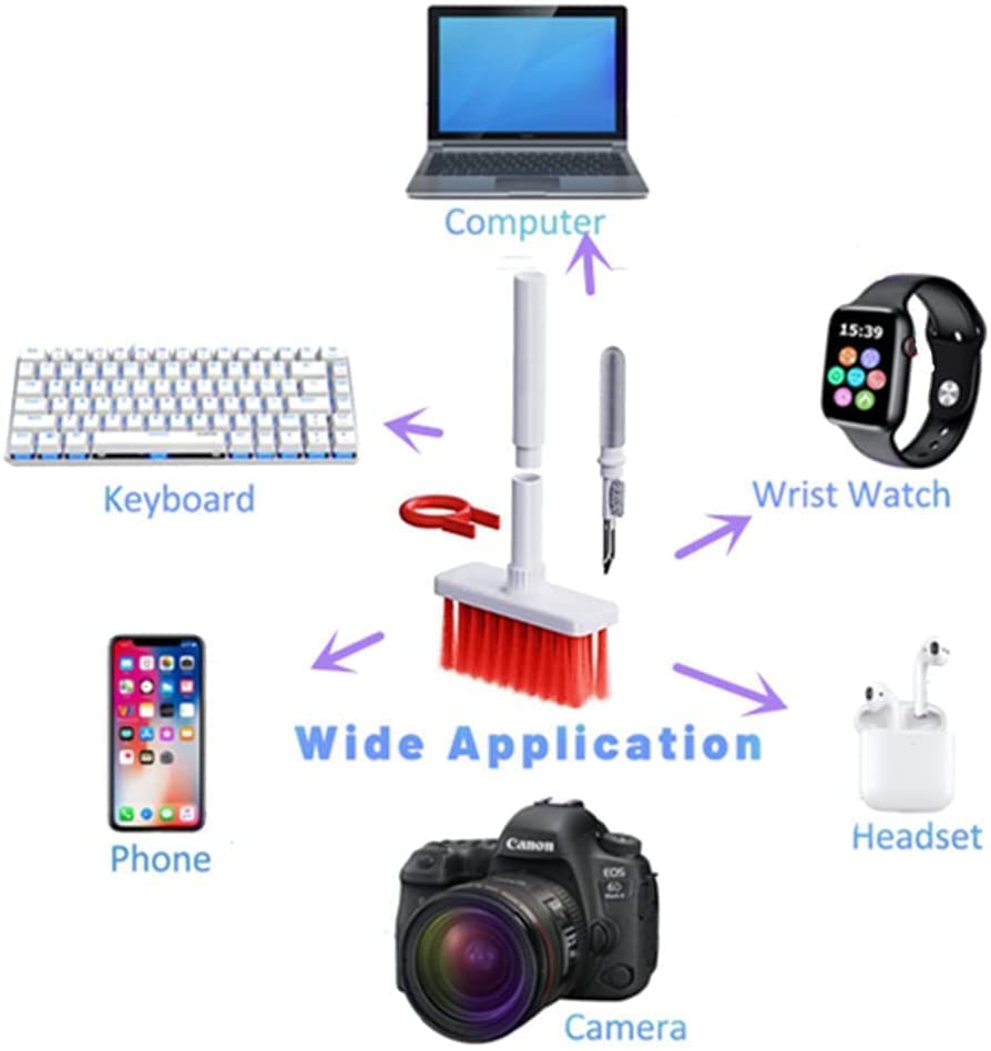 5 IN 1 KEYBOARD CLEANING BRUSH / فرشاة التنظيف المتعددة