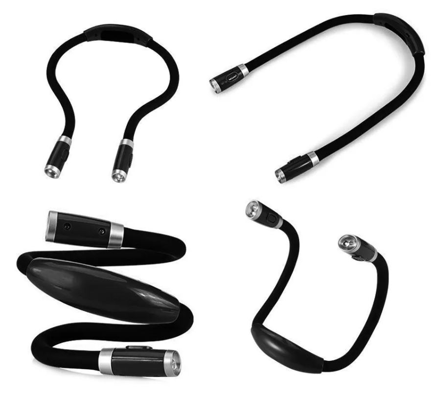 HAND FREE FLEXIBLE LED LIGHT / مصباح الرقبة