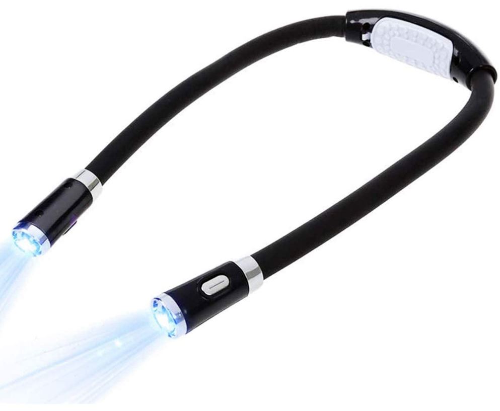 HAND FREE FLEXIBLE LED LIGHT / مصباح الرقبة
