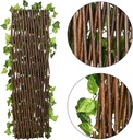 Hanging foliage fence small/سياج ورق الشجر المعلقة