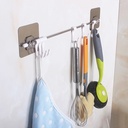 6 Hooks Rack/علاقة المناشف 6 قطع