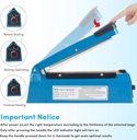 IMPULSE SEALER/جهاز غلق الأكياس بالحرارة