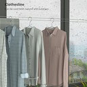 INDOOR AIR CLOTHES LINE/حبل تعليق الملابس الدابل