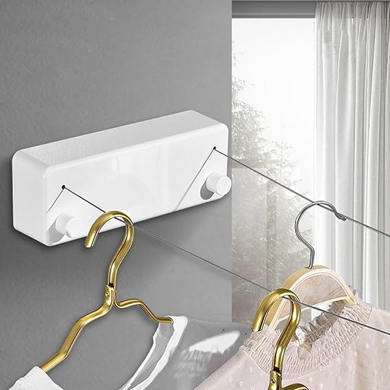 INDOOR AIR CLOTHES LINE/حبل تعليق الملابس الدابل