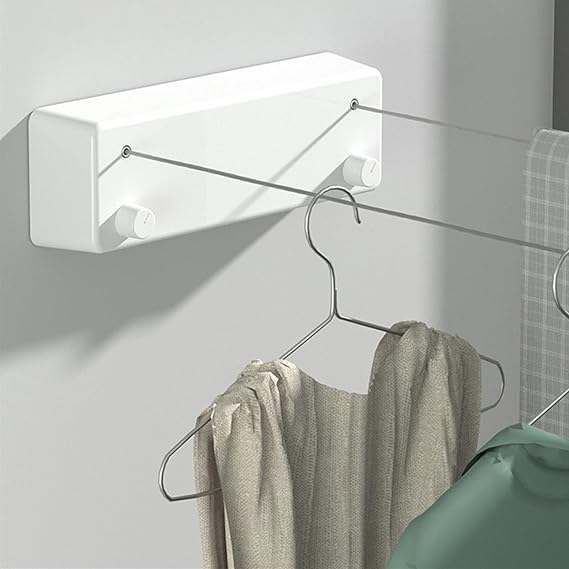 INDOOR AIR CLOTHES LINE/حبل تعليق الملابس الدابل