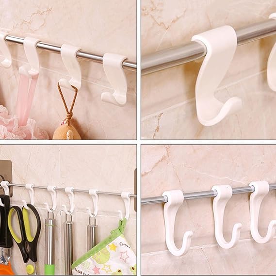 6 Hooks Rack/علاقة المناشف 6 قطع
