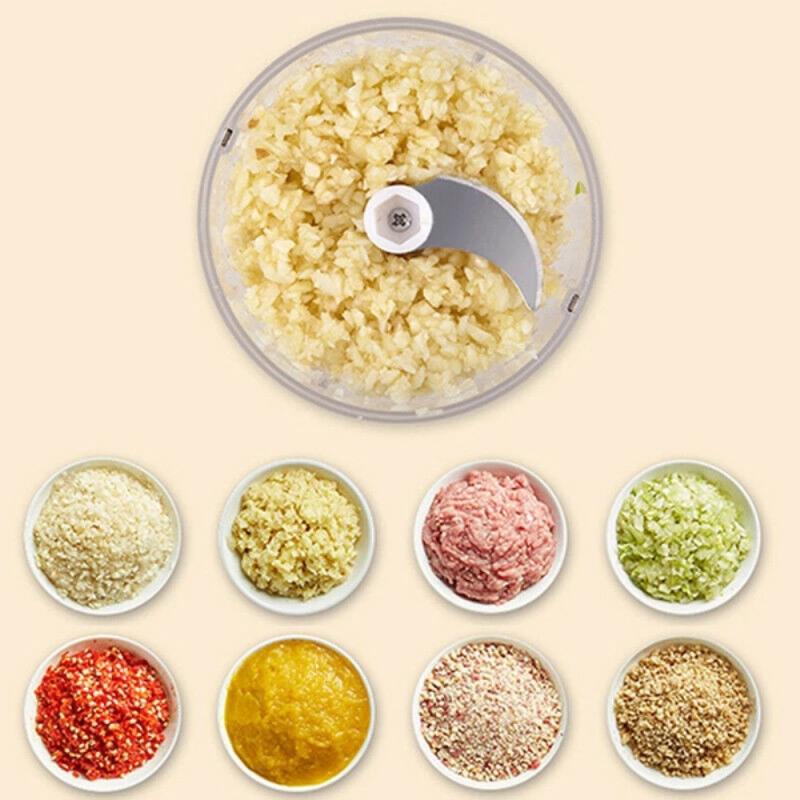 INTELLEGENT ELECTRIC GARLIC MACHINE / مفرمة الثوم الصغيرة