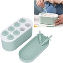 Ice Cream, Chocolate Candy, Ice Cube Popsicle Mold/قالب الاسكريم