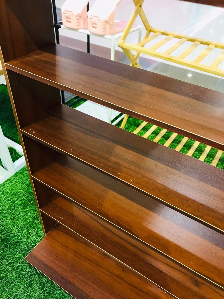 Indoor 6 layer wooden shoe storage rack shelves/رفوف تخزين الأحذية الخشبية الداخلية 6 طبقات