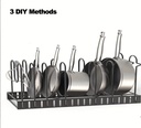 8 Tier pot pan Organizer/ منظم تحت المغسلة