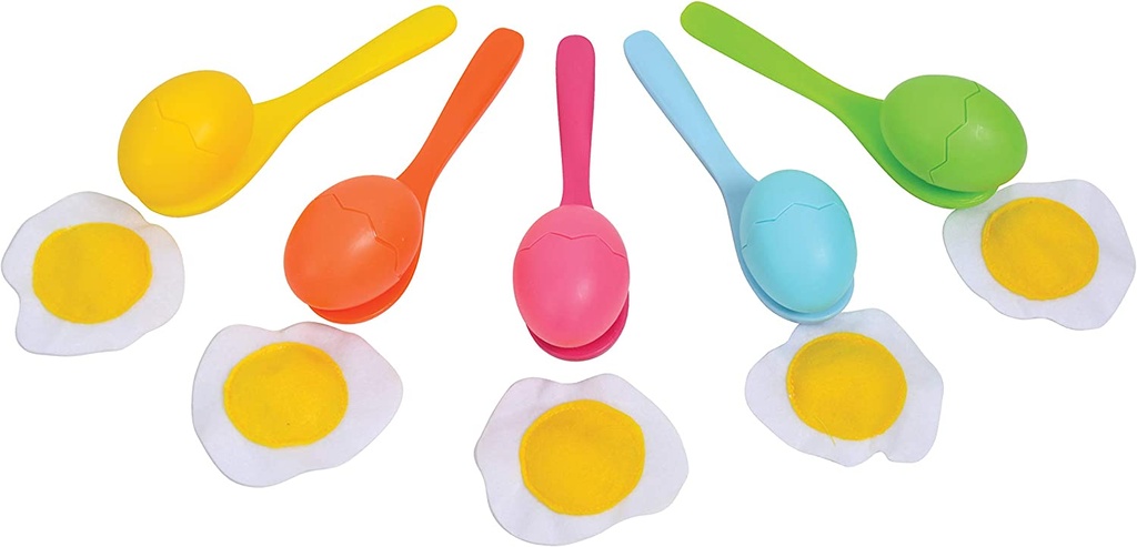 A set of plastic spoons/طقم ملاعق بلاستيكيه