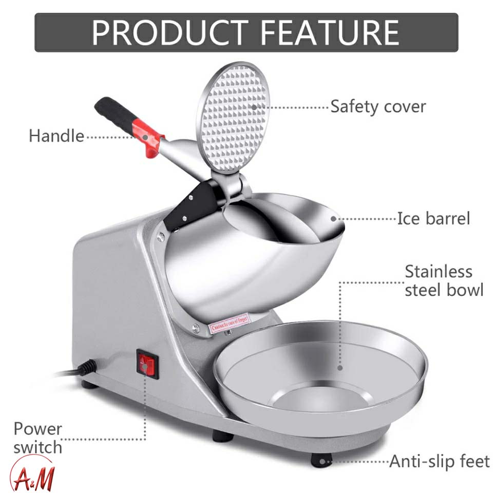 KANOOD ICE SHAVER MACHINE/ جهاز طحن الثلج  من كنود