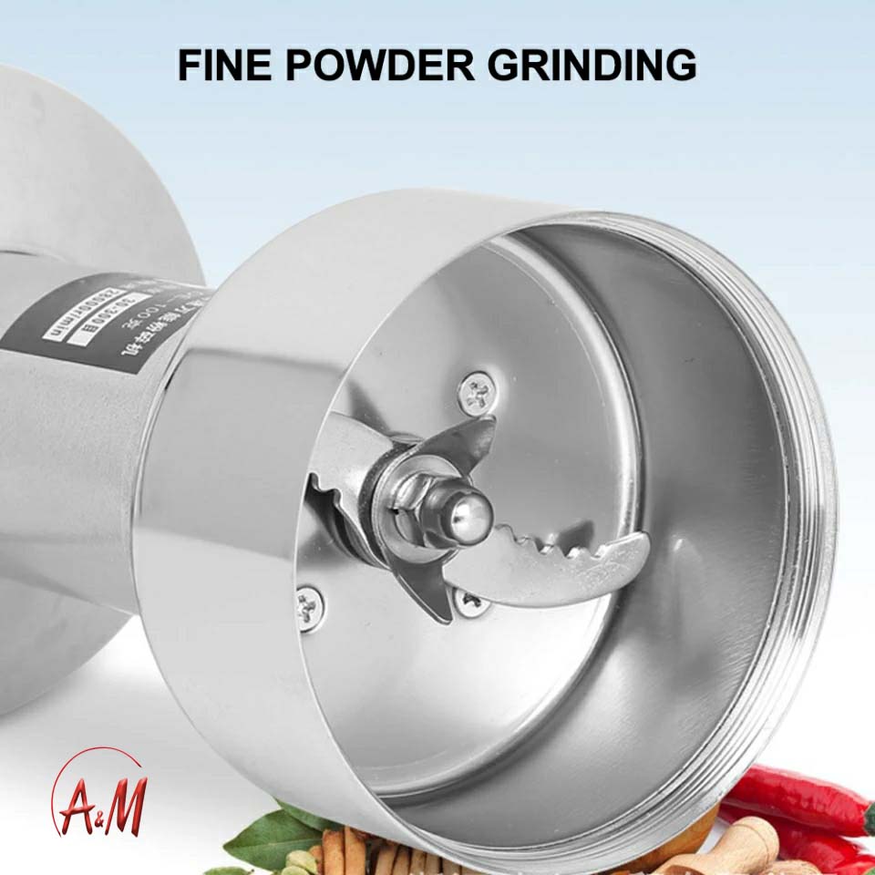 KANOOD POWDER GRINDER/مطحنة البهارات القوية من كنود 1000 واط