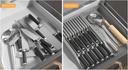 KITCHEN KNIFE DRAWER ORGANIZER / منظم السكاكين