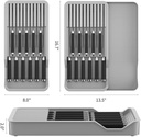 KITCHEN KNIFE DRAWER ORGANIZER / منظم السكاكين
