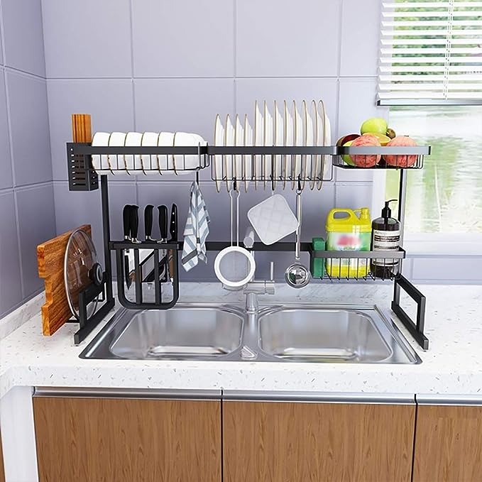 KITCHEN RACK FOR SINK / ستاند فوق المغسلة