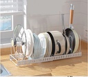 Kitchen Pot Rack Organizer, Cookware Holders 3 layer/ منظم أرفف المطبخ  تحت المغسلة