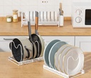Kitchen Pot Rack Organizer, Cookware Holders 3 layer/ منظم أرفف المطبخ  تحت المغسلة
