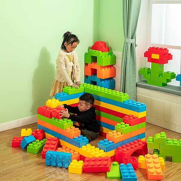 Large Building Blocks for children 32 pc/ مكعبات بناء كبيرة للأطفال