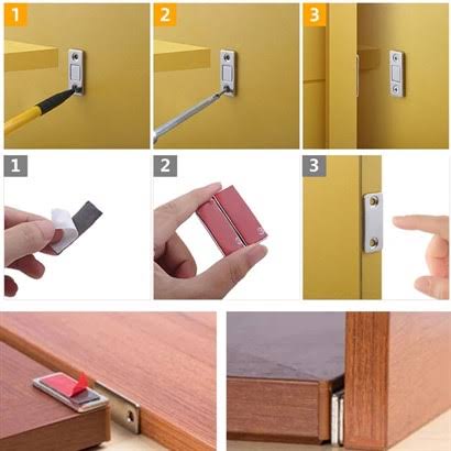 MAGNETIC DOOR STOPPER / ماسك أبواب الأدراج والخزائن
