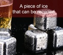METAL ICE CUBE/مكعبات الثلج