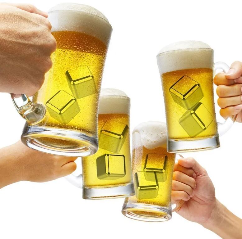 METAL ICE CUBE/مكعبات الثلج