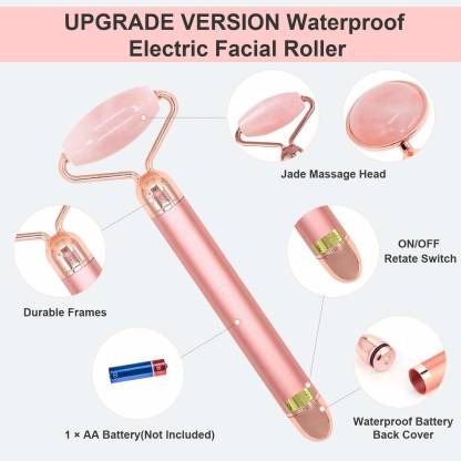 MICRO VIBRATING FACIAL ROLLER &amp; MASSAGER/ أداة مساج بشرة الوجه