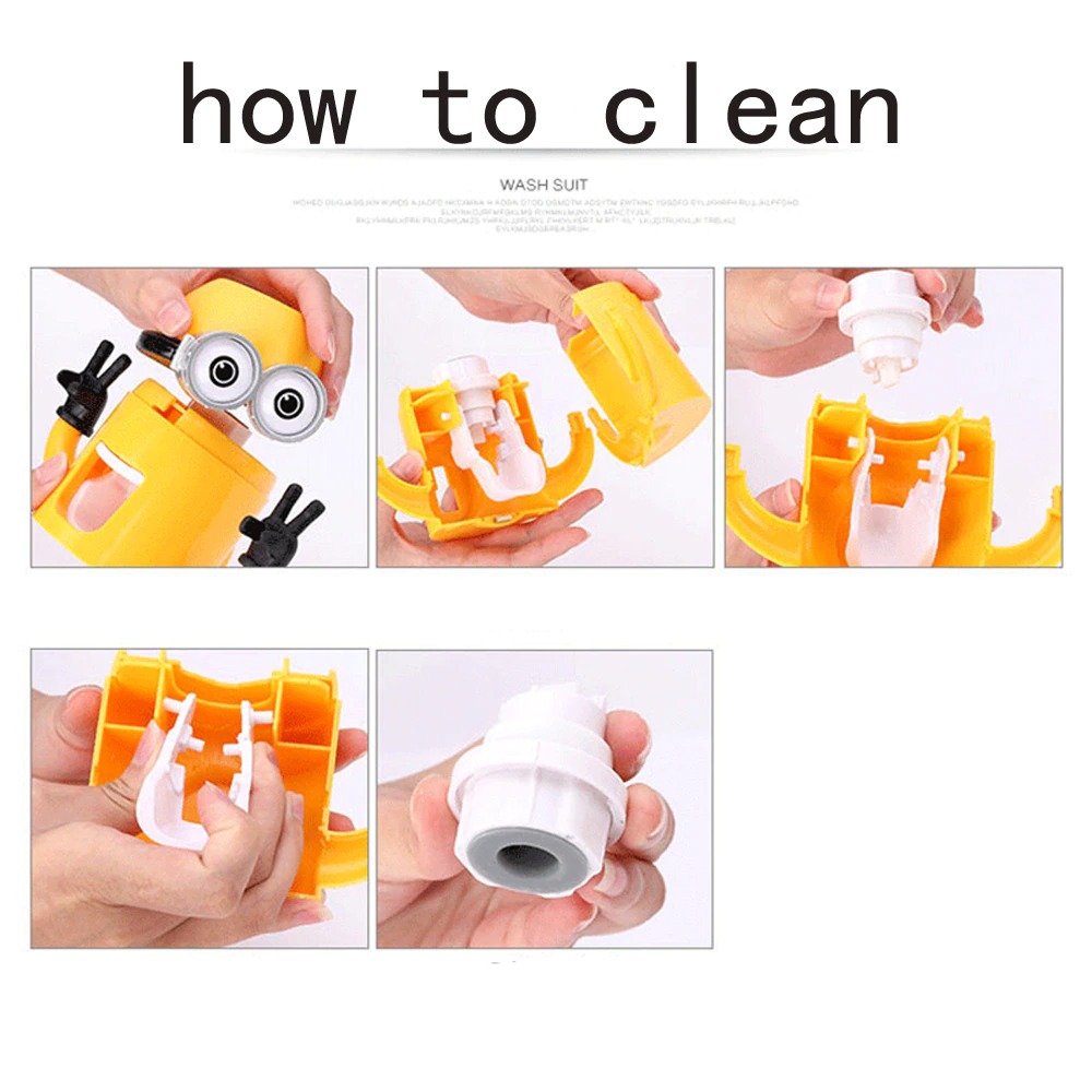 MINIONS WASH KIT/حامل فرش الاسنان