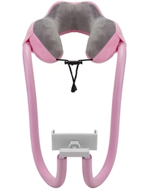 MOBILE PHONE BRACKET WITH PILLOW/ ستاند تعليق الموبايل مع وسادة