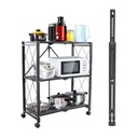ALUMINIUM SHELF 3 LAYERS/الومنيوم ستاند 3 طوابق