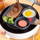 ALUMINUM 2 HOLES CREPE PAN / المقلاة المقسمة