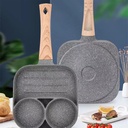 ALUMINUM 2 HOLES CREPE PAN / المقلاة المقسمة
