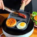 ALUMINUM 2 HOLES CREPE PAN / المقلاة المقسمة