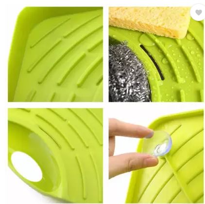 MULTI-FUNCTION SINK CORNER STORAGE/ قطعة تنظيم لزاوية المغسلة