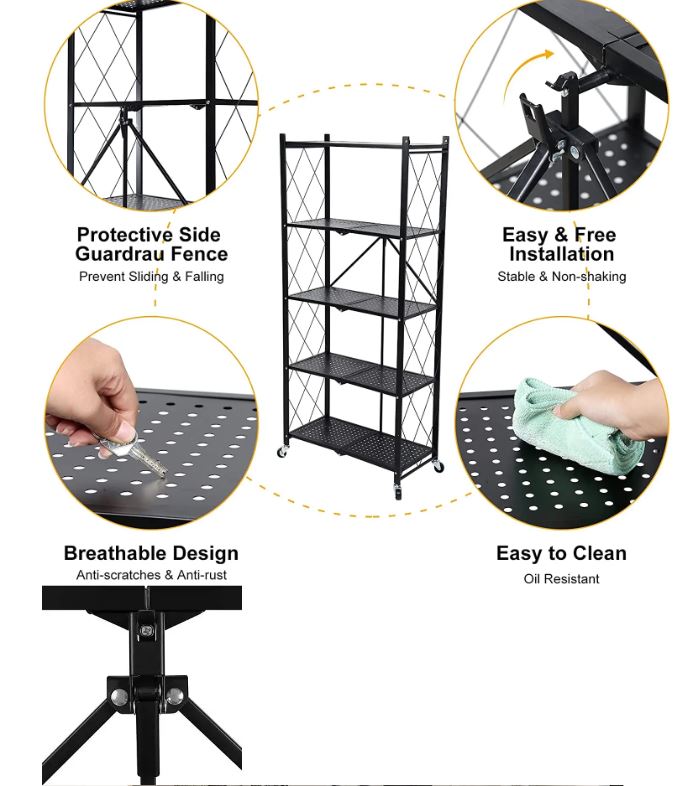 ALUMINUM SHELF 5 LAYERS/ ستاند المنيوم برفوف 5 طوابق