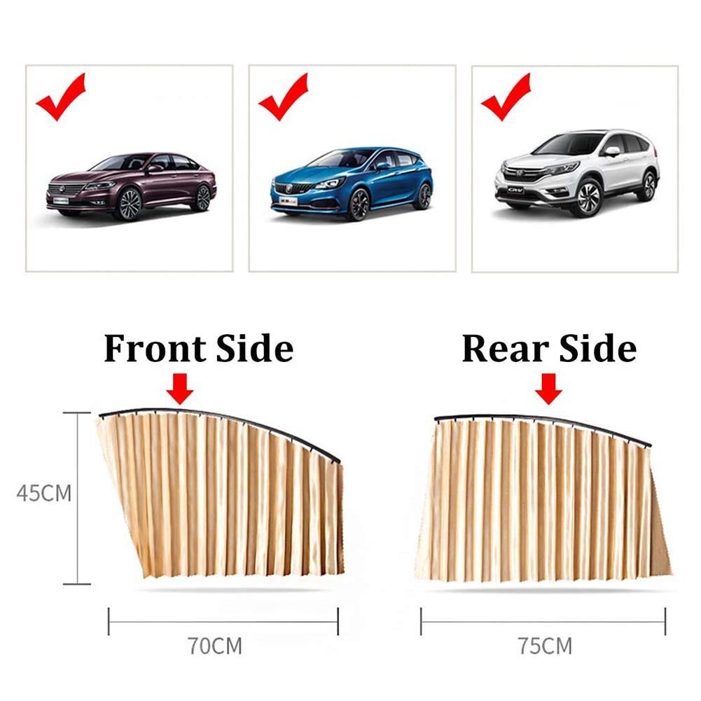 Magnetic Car Curtains/ستائر السيارة المغناطيسية