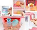Modern kitchen cooking simulation toy for kids/ لعبة محاكاة الطبخ الحديثة للأطفال