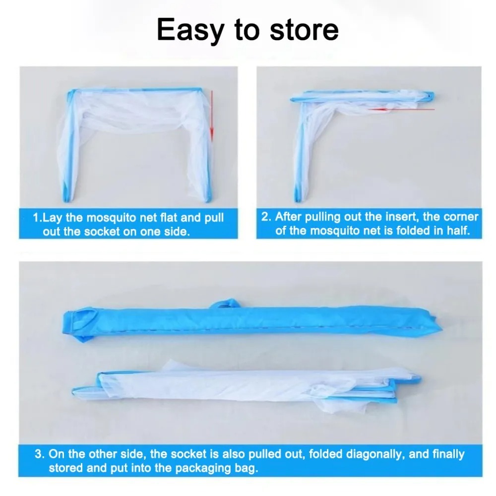 NET COVER FOR BED/غطاء السرير ضد الحشرات