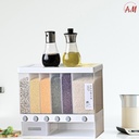 ASSORTED GRAIN RICE BUCKET/صندوق حفظ الحبوب