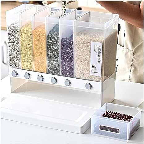 ASSORTED GRAIN RICE BUCKET/صندوق حفظ الحبوب