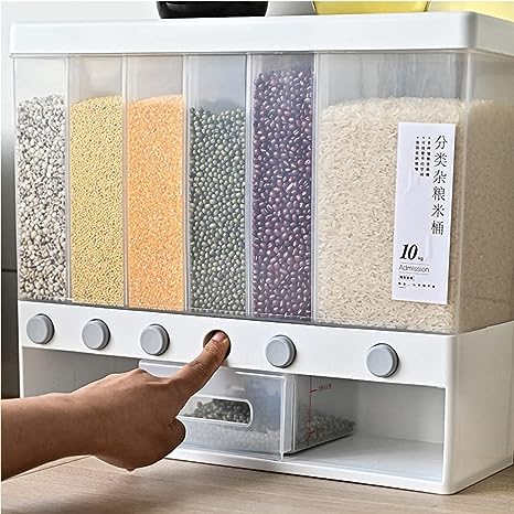 ASSORTED GRAIN RICE BUCKET/صندوق حفظ الحبوب