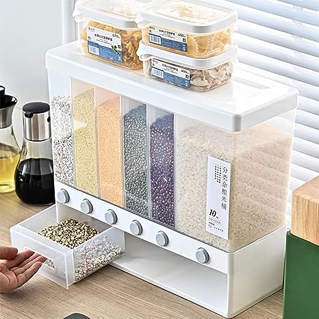 ASSORTED GRAIN RICE BUCKET/صندوق حفظ الحبوب