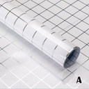 OIL PROOF FOIL KITCHEN WALL / لاصق المنيوم المطبخ مضاد للزيوت والحرارة